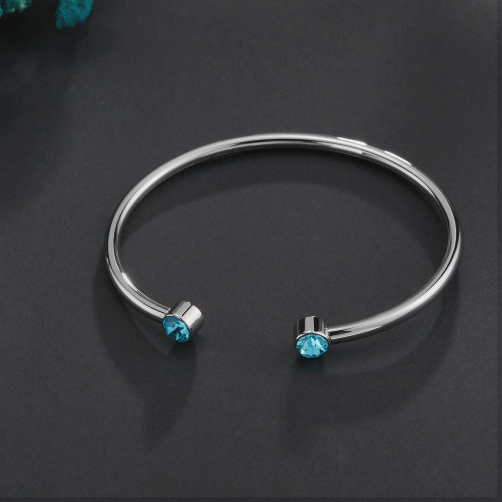 ZINK Women's Silver Stainless Steel Bracelet | ZFBG001SBL