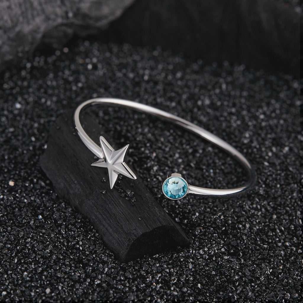 ZINK Women's Silver Stainless Steel Bracelet | ZFBG002SBL