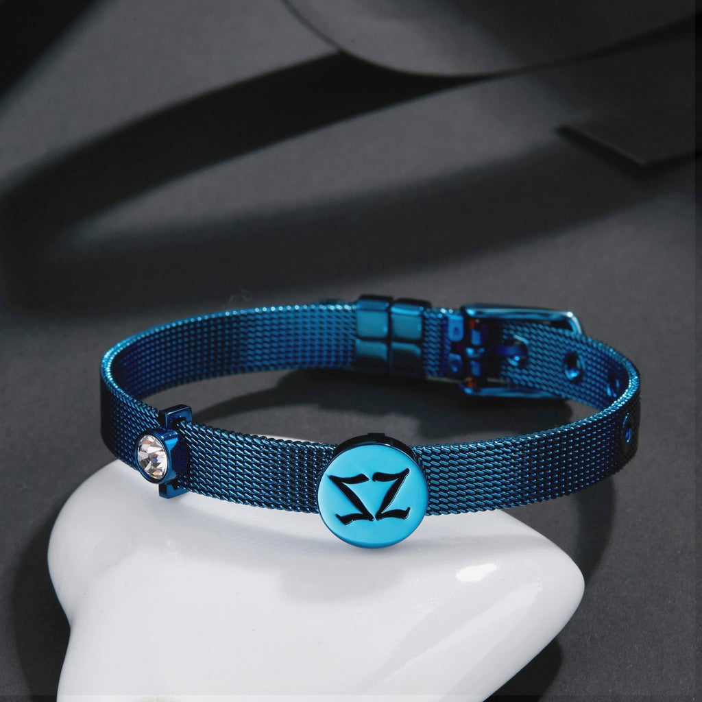 ZINK Women's Blue Stainless Steel Bracelet | ZFBR001BL3