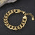 ZINK Women's Gold Stainless Steel Bracelet | ZFBR019G12M