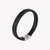 ZINK Men's Black Stainless Steel & Leather Bracelet | ZJBC003SLB