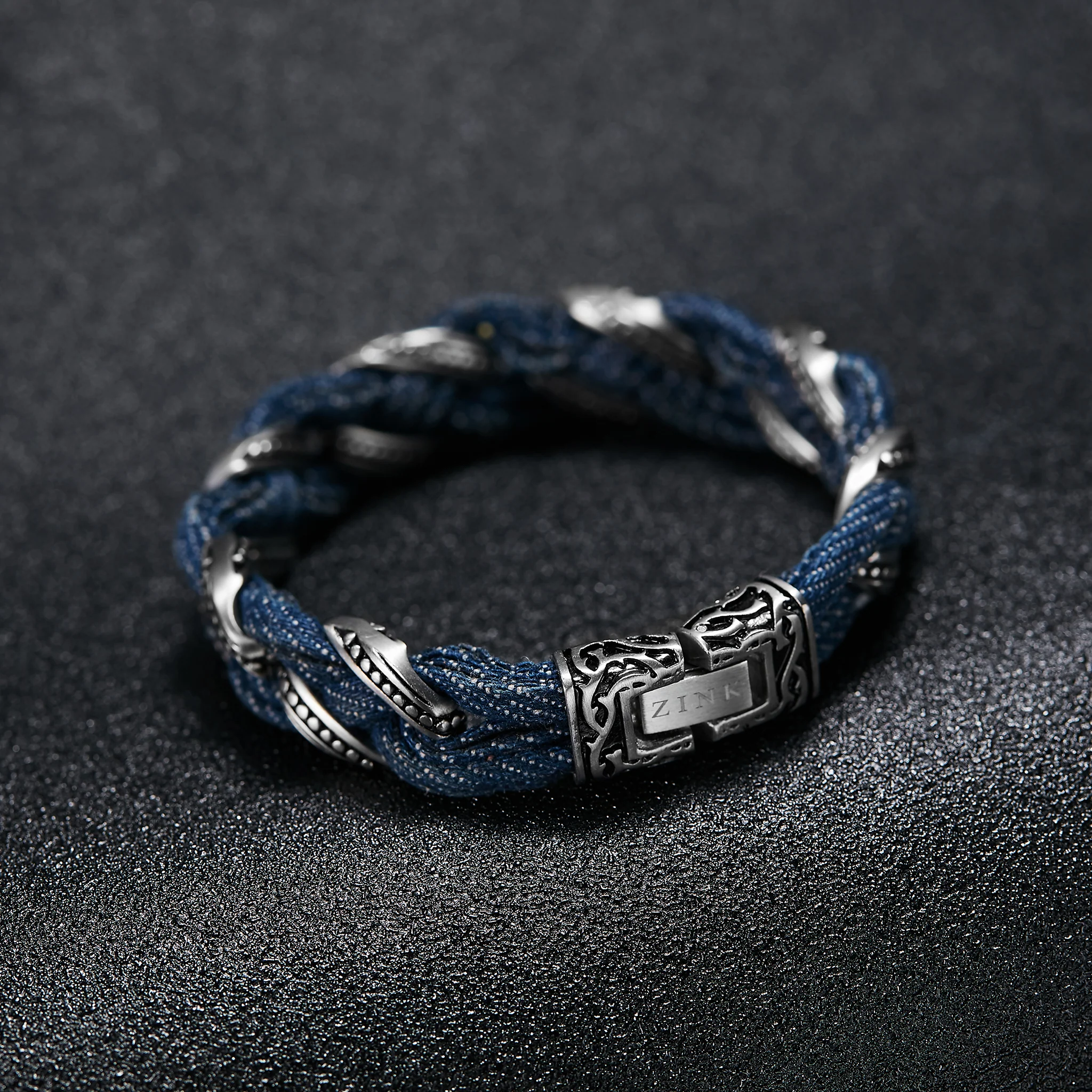 ZJBC038BL ZINK Men's Bracelets