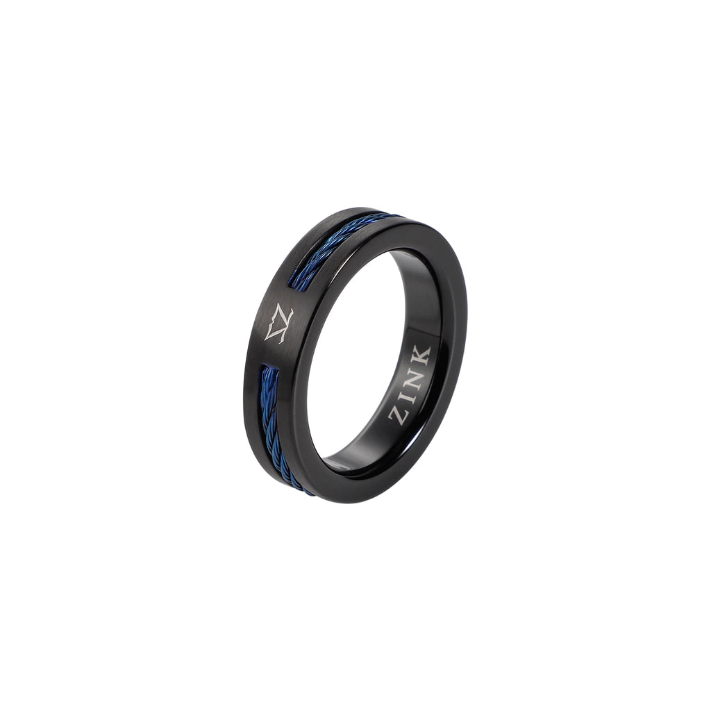 ZJRG041BL-20 ZINK Men's Ring Outlet
