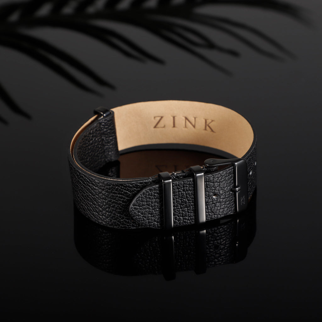 ZLB001BB-24 Zink Vintage Genuine Leather Strap Outlet