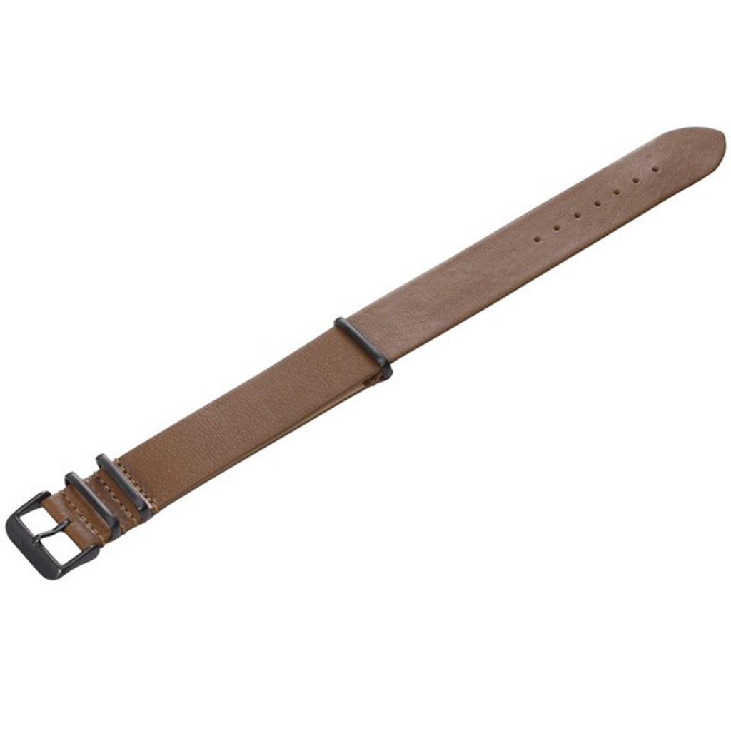 ZLB001BWB Zink Men's Suede Leather Strap