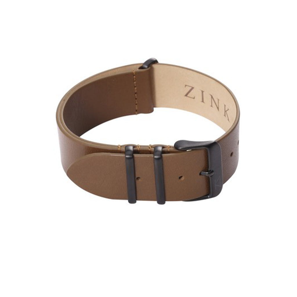 ZLB001BWB-24 Zink Suede Leather Strap Outlet