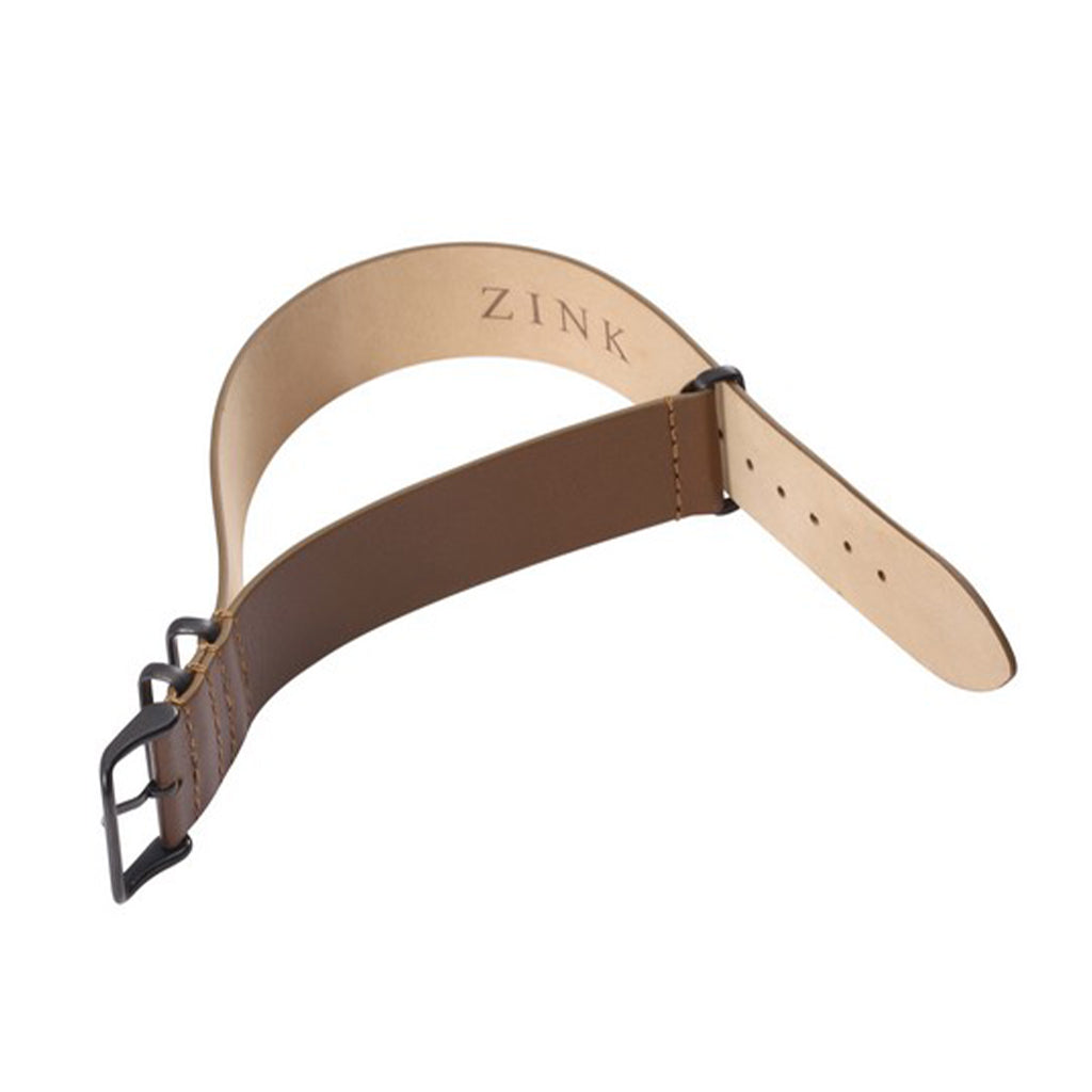 ZLB001BWB-24 Zink Suede Leather Strap Outlet