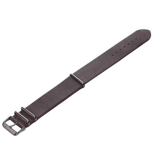 ZLB001DBWB-24 Zink Textured Genuine Leather Strap Outlet