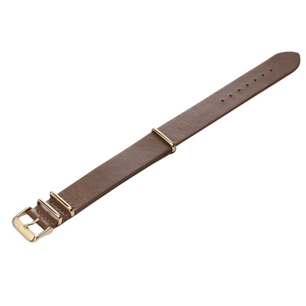 ZLB001BWG-20 Zink Genuine Leather Strap Outlet