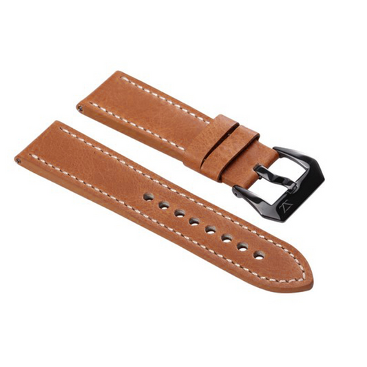 ZLB003BWB Zink Men's Thick Genuine Leather Strap