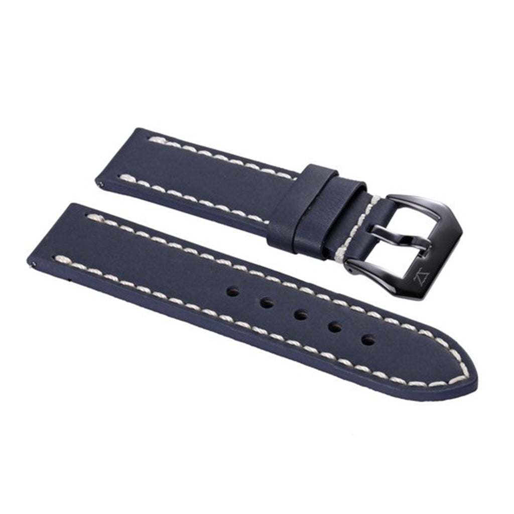 ZLB004DBB Zink Men's Thick Genuine Leather Strap