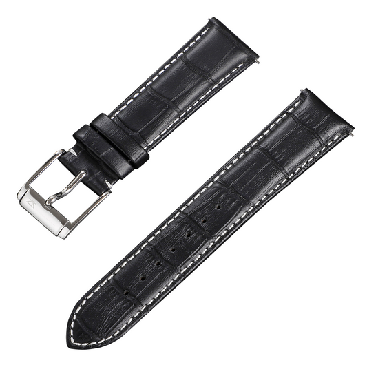 ZLB006BS-18 Zink Crocodile Embossed Strap Outlet