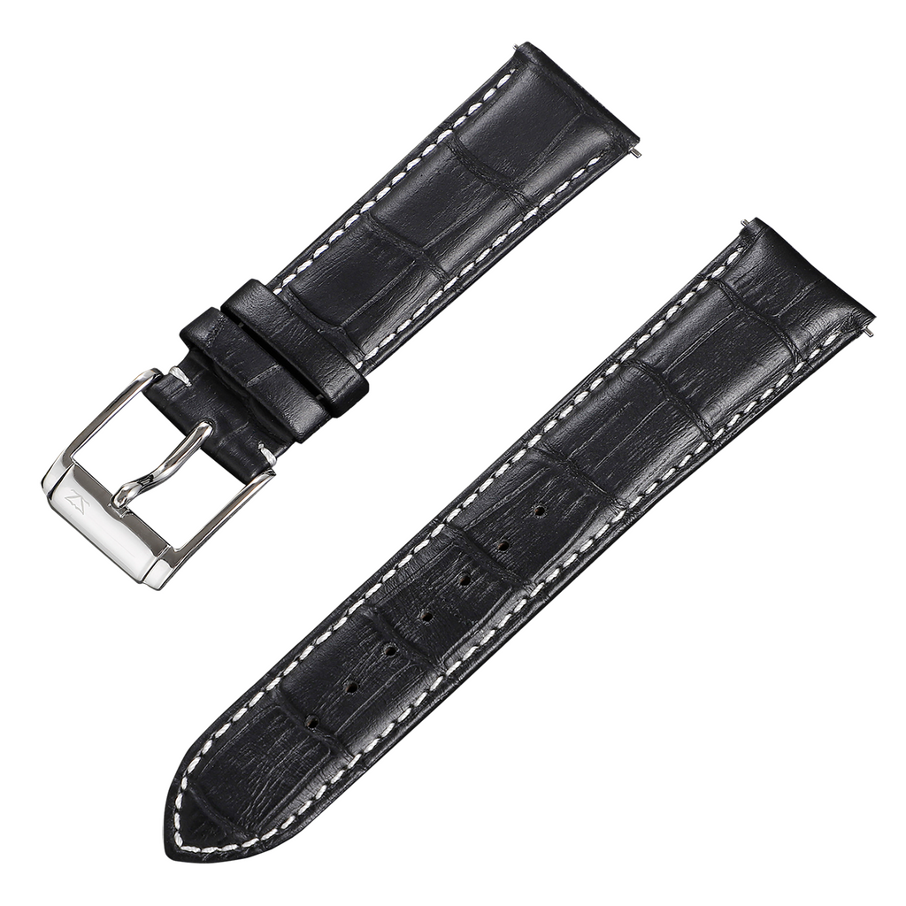 ZLB006BS-16 Zink Crocodile Embossed Strap Outlet
