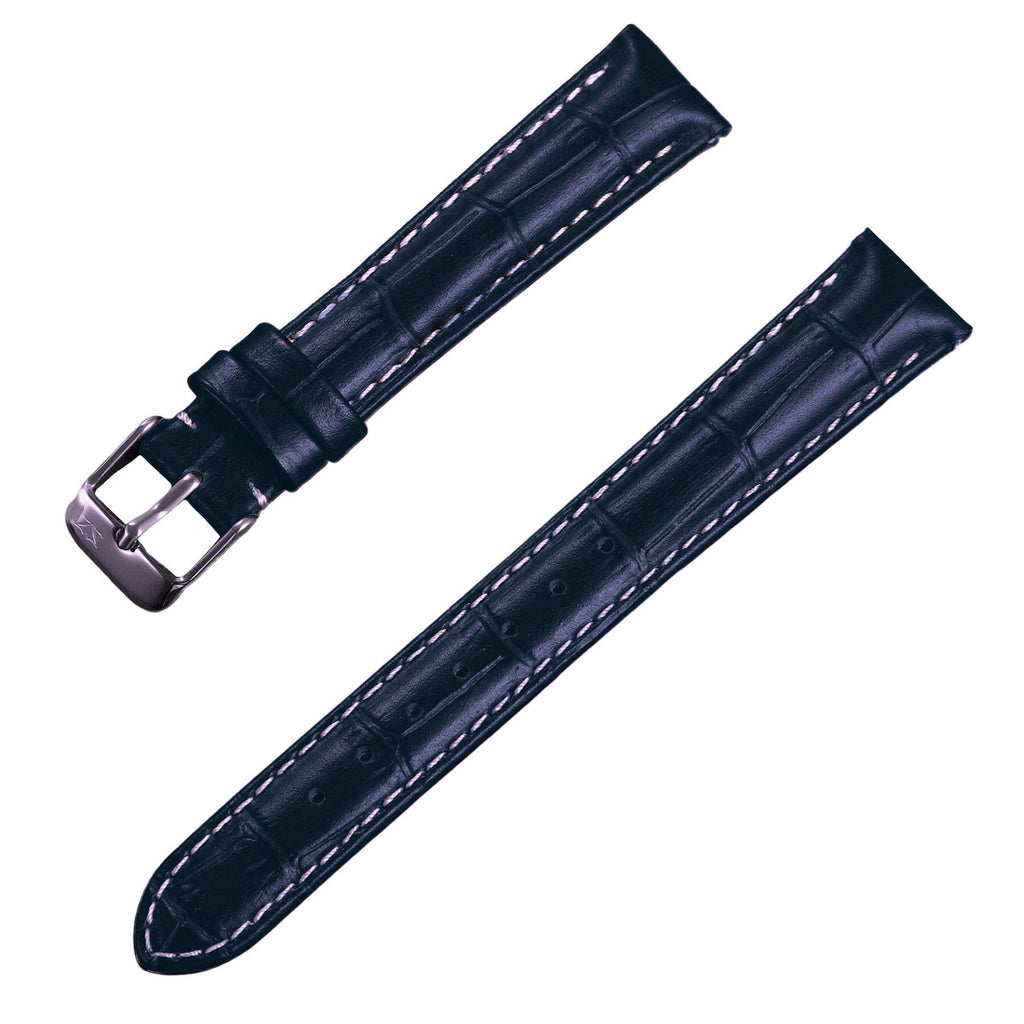 ZLB006DBS-22 Zink Crocodile Embossed Strap Outlet