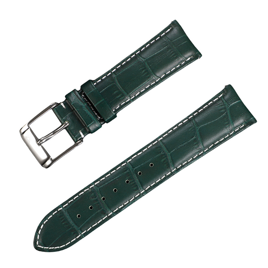 ZLB006DGS Zink Women's Crocodile Embossed Strap