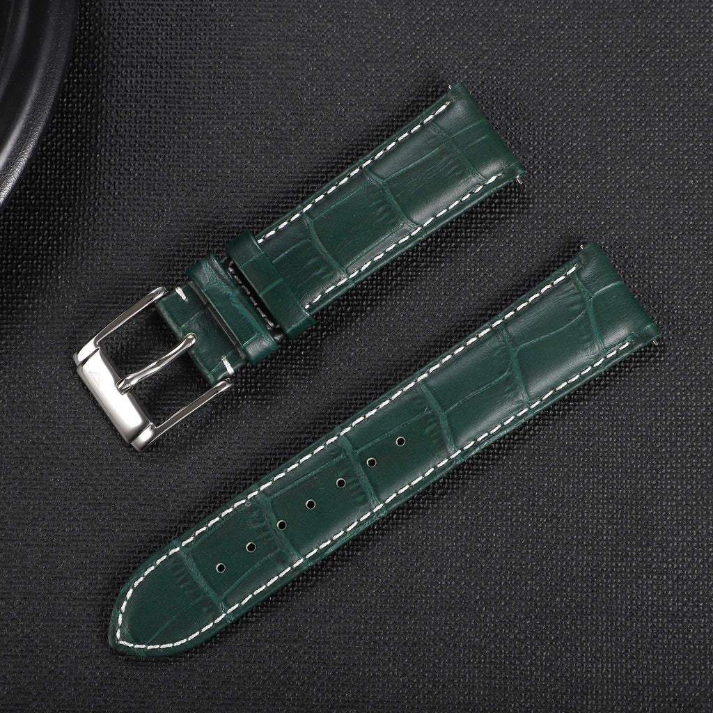 ZLB006DGS-20 Zink Crocodile Embossed Strap Outlet
