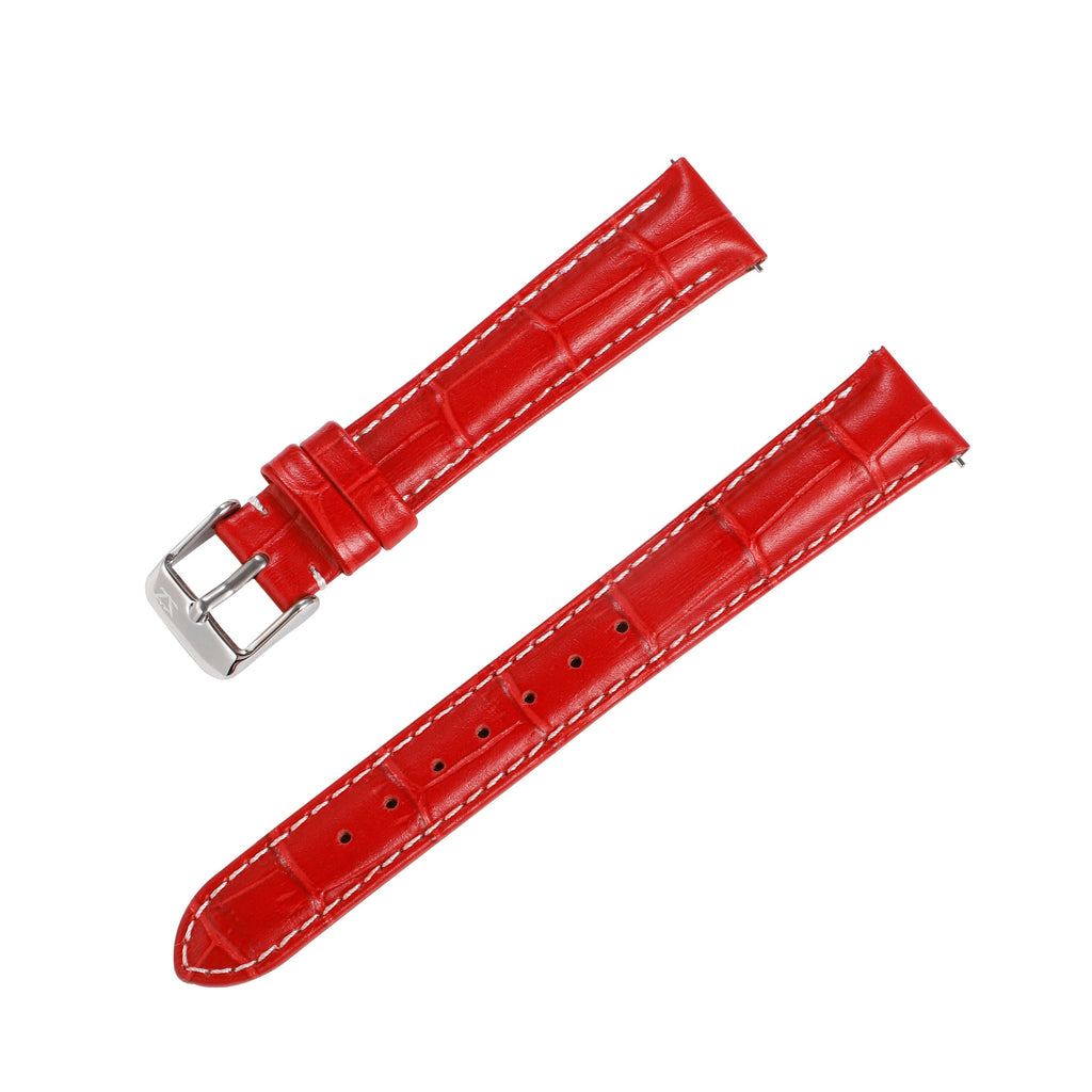 ZLB006RS-16 Zink Crocodile Embossed Strap Outlet