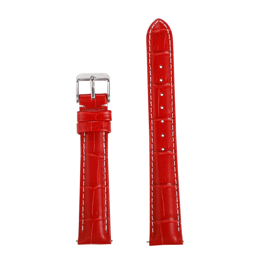 ZLB006RS-16 Zink Crocodile Embossed Strap Outlet