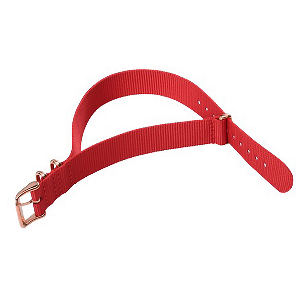ZNB002RRG-18 Zink Nylon Strap Outlet
