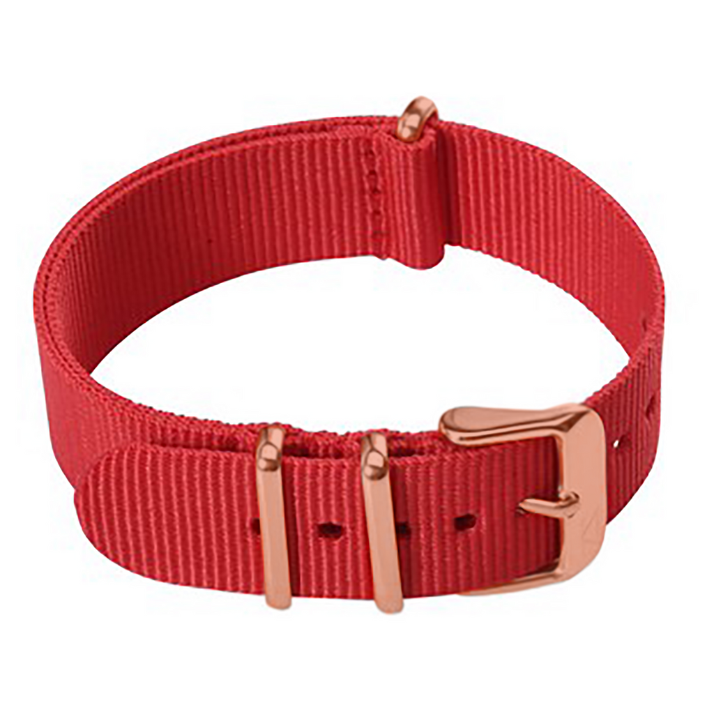 ZNB002RRG-18 Zink Nylon Strap Outlet